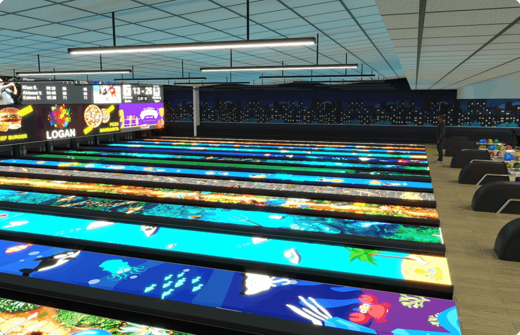 EvoBowl Virtual Lanes