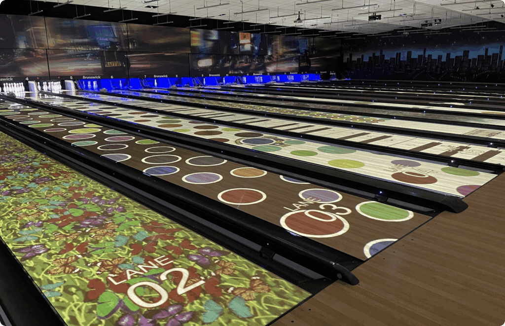 EvoBowl Virtual Lanes